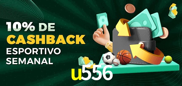 10% de bônus de cashback na u556